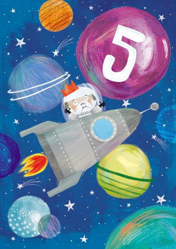 Picture of HAPPY 5TH BIRTHDAY CARD